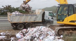 Sİvrice Belediyesi bölgede temizlik çalışmalarını sürdürüyor