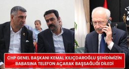 Milletvekili Erol, Genel Başkan Kılıçdaroğlu’nu Şehit Babası İle Görüştürdü.