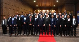 Elazığ Ticaret ve Sanayi Odası TOBB Başkanı Rifat Hisarcıklıoğlu’nu Ziyaret Etti.