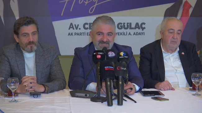 Avukat Cengiz Gülaç, 2023 seçimlerinde AK Parti’den Elazığ Milletvekili aday adayı olduğunu açıkladı.