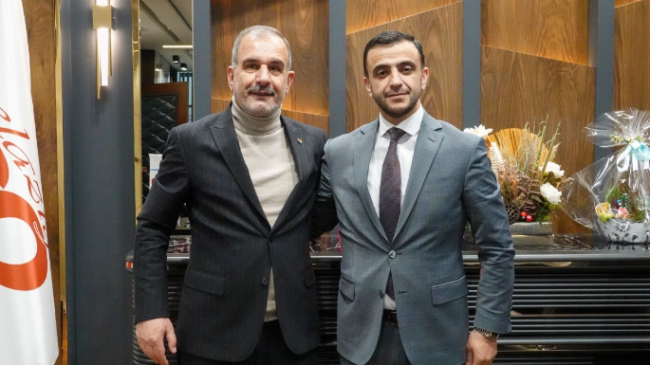 AK Parti Elazığ Milletvekili Aday Adayı Mehmet Karacadağ, Elazığ TSO Başkanı İdris Alan’ı ziyaret etti.