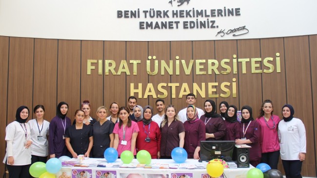 Emzirme Haftası nedeni ile Fırat Üniversitesi Hastanesi’nde etkinlik düzenlendi.