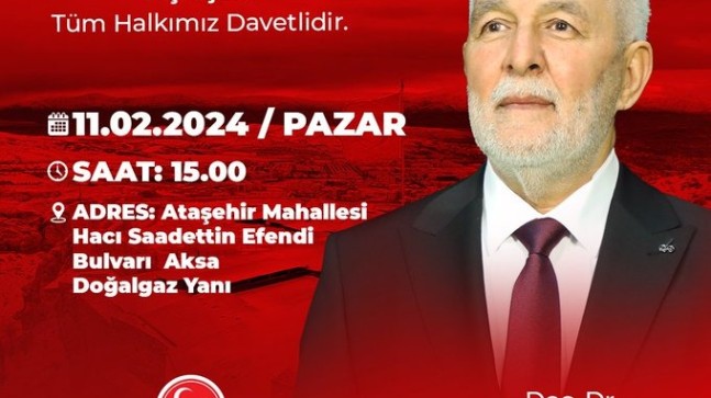 Mhp Elazığ Belediye Başkan Adayı Doç.Dr.Murat Aygen Seçim İletişim Merkezi Yarın açılacak