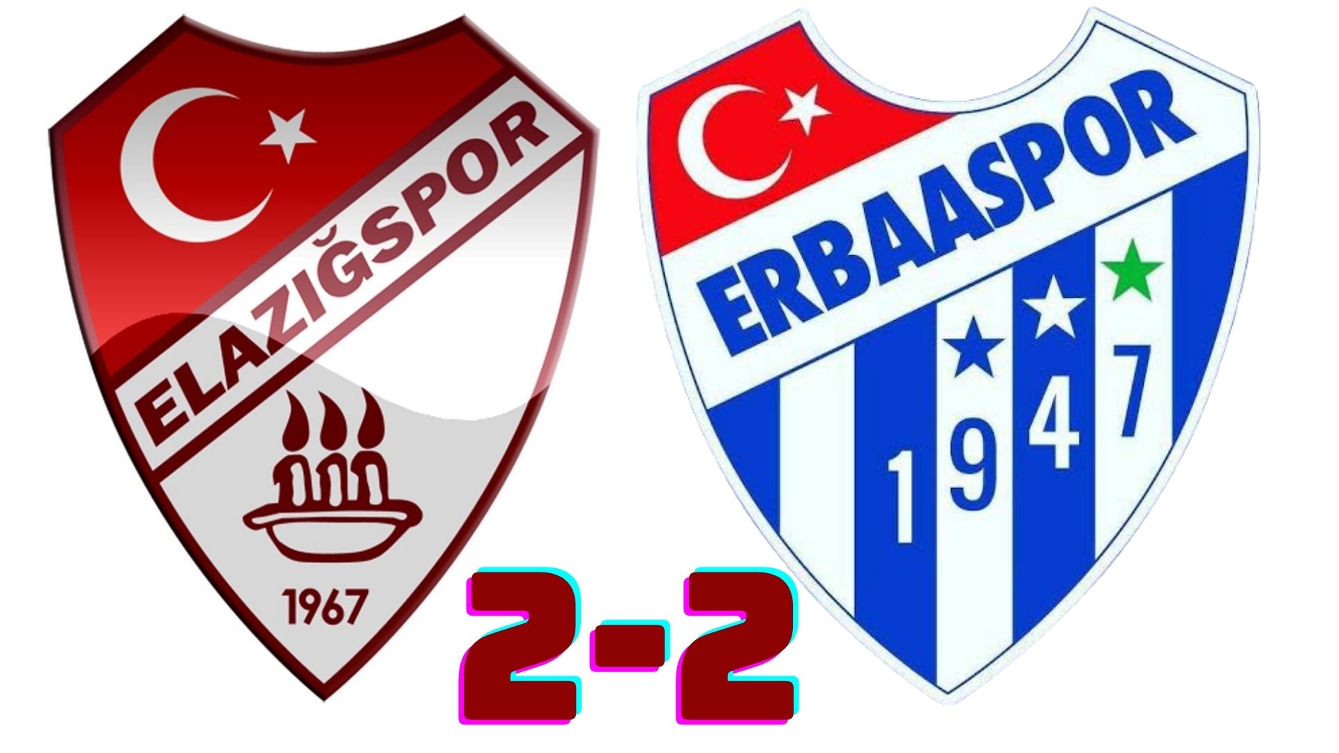 ELAZIĞSPOR 2 – 2 ERBAASPOR