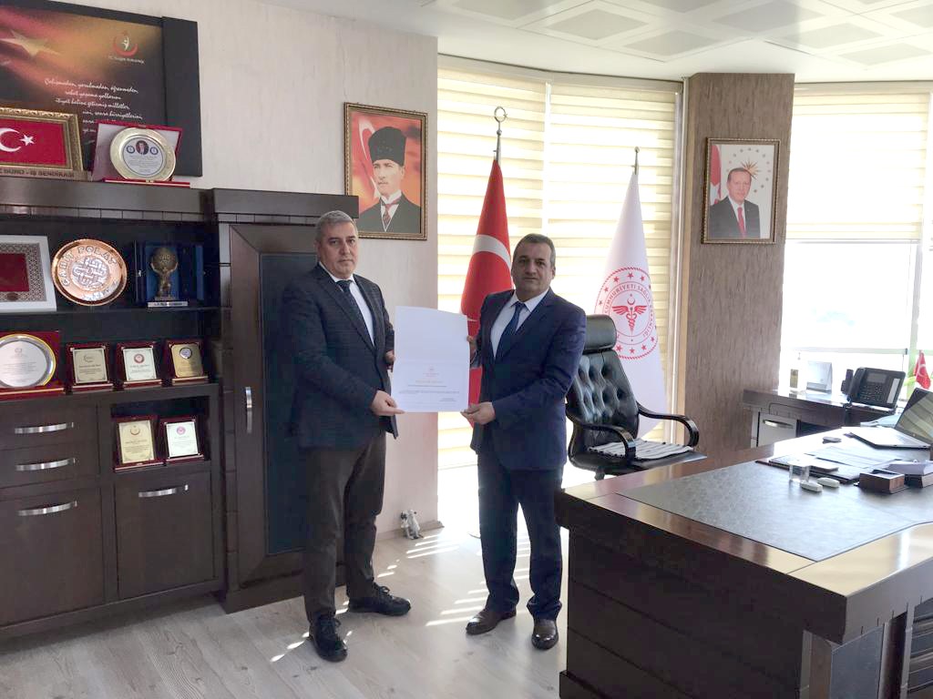 T.C SAĞLIK BAKANLIĞI’NDAN FIRAT ÜNİVERSİTESİ HASTANESİNE TEŞEKKÜR BELGESİ…..