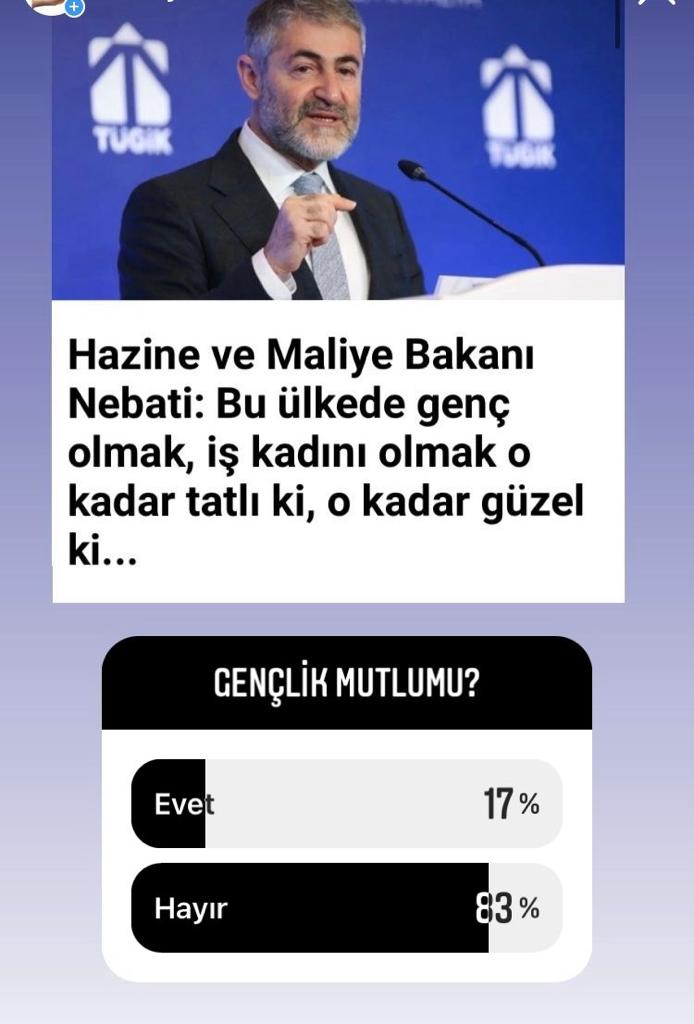 “GENÇLERİN %83’Ü MUTSUZUM DEDİ”