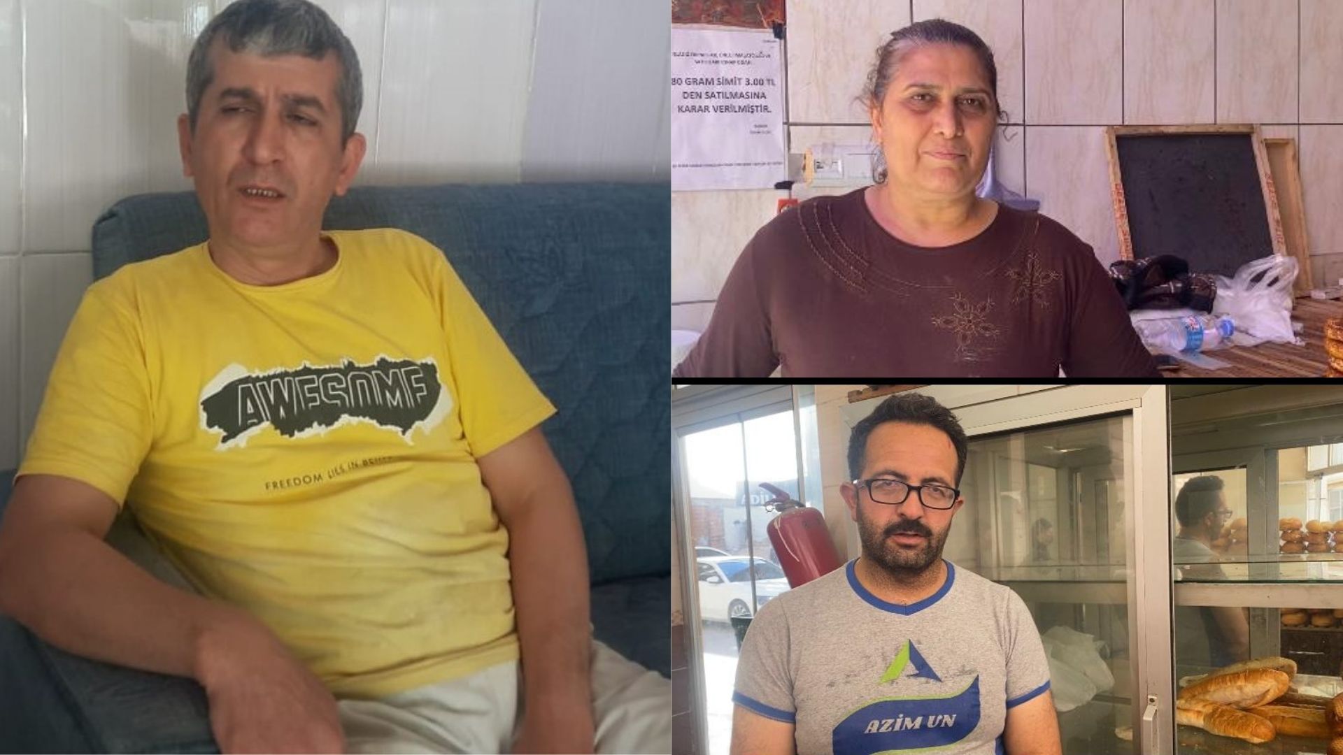 FIRINCILAR:ÖNCEDEN SAĞLIK İÇİN ALINAN BAYAT EKMEKLER ARTIK YOKLUKTAN ALINIYOR