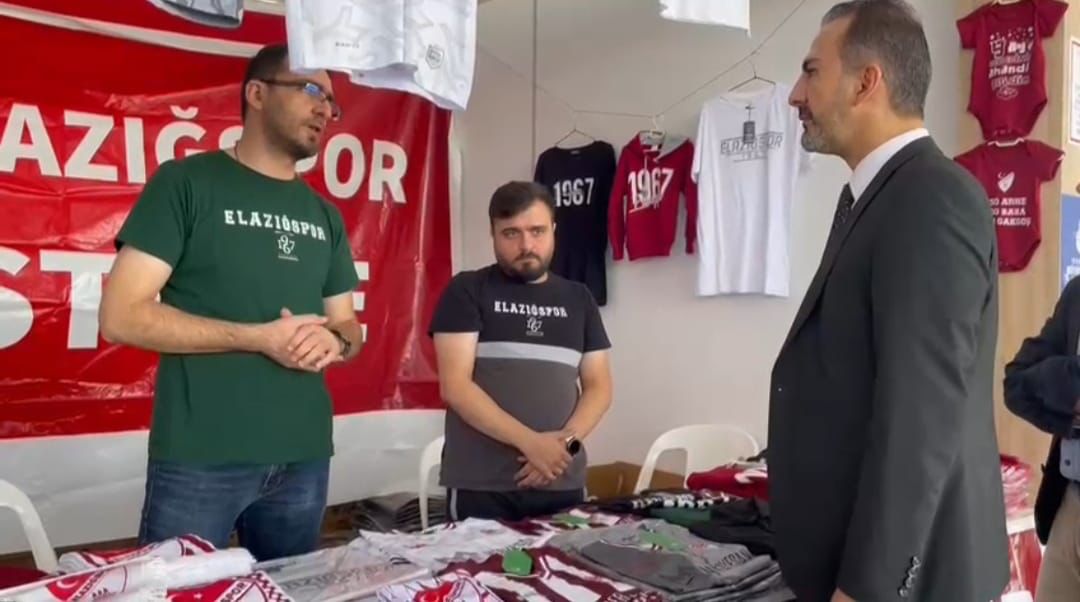 DEVA PARTİSİ İL BAKANI KANGAL ELAZIĞ TANITIM GÜNLERİNDE ESNAF VE VATANDAŞLARLA BİR ARAYA GELDİ