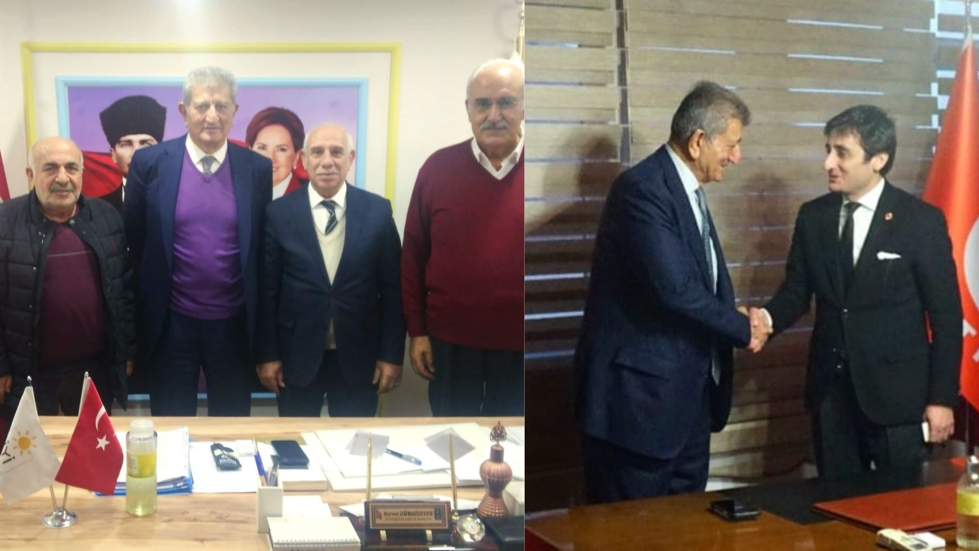 ÖZCAN,AKIN VE GÜRGÖZELER İLE BÏR ARAYA GELDİ