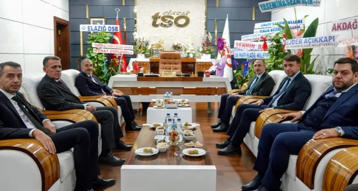 Fırat Üniversitesi Rektörü Prof.Dr.Fahrettin Göktaş Başkan Alan’ı ziyaret etti.