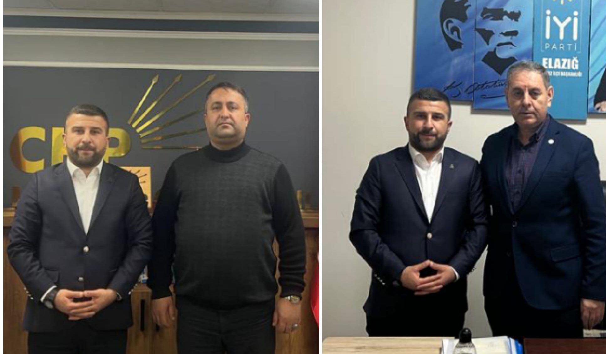 DEVA PARTİSİ ELAZIĞ MERKEZ İLÇE BAŞKANLIĞI, CHP VE İYİ PARTİ MERKEZ İLÇE BAŞKANLIĞI’NI ZİYARET ETTİ