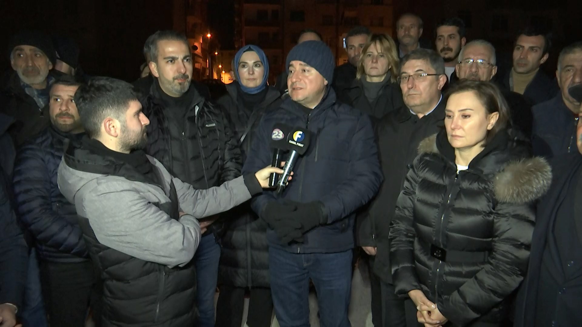 BABACAN ELAZIĞ’DA KONUŞTU: KAZA GELİYORUM DEMEZ, AMA DEPREM GELİYORUM DEDİ
