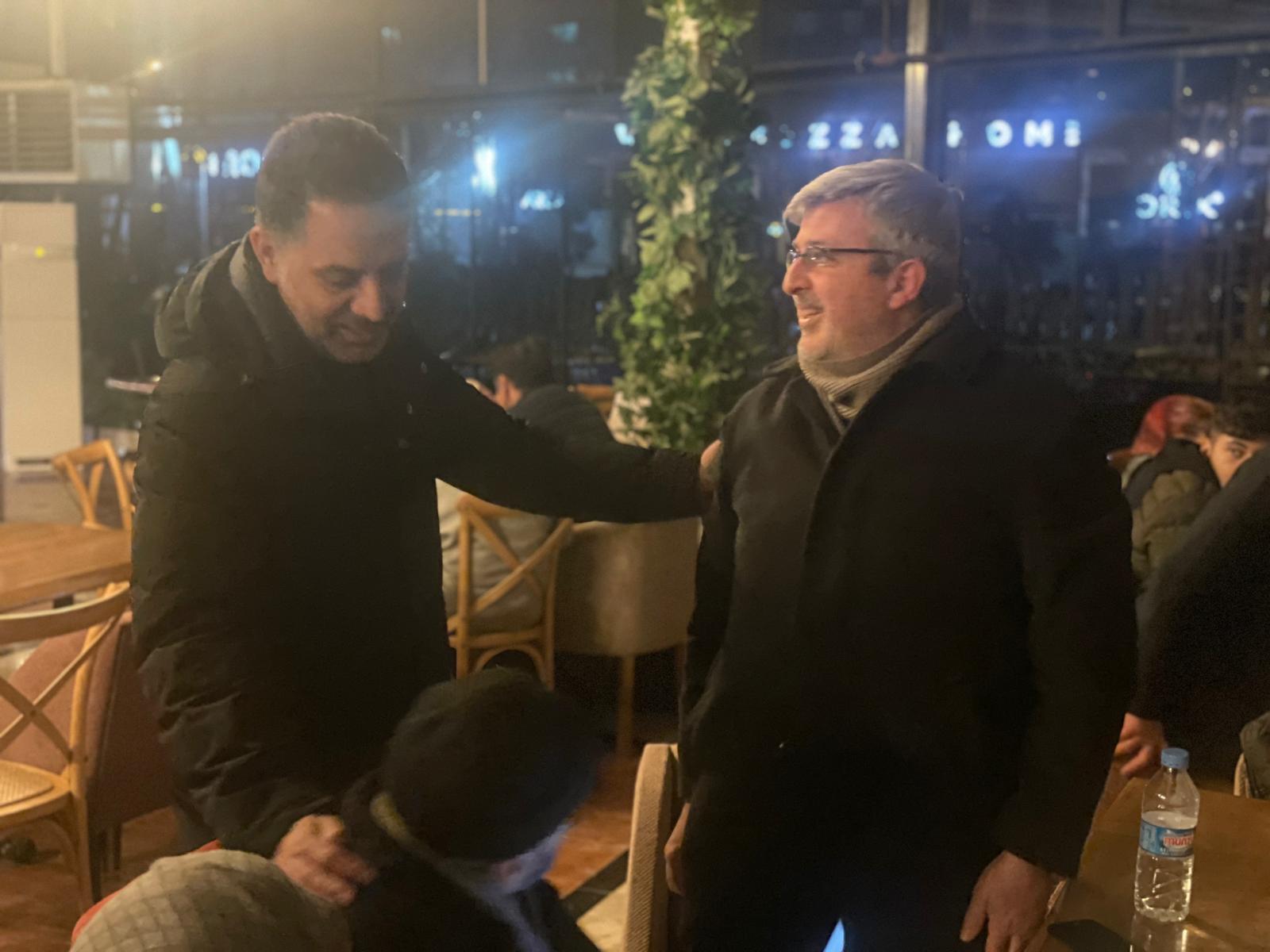 VEYSEL DEMİRCİ AFETZEDELER İLE BİR ARAYA GELDİ