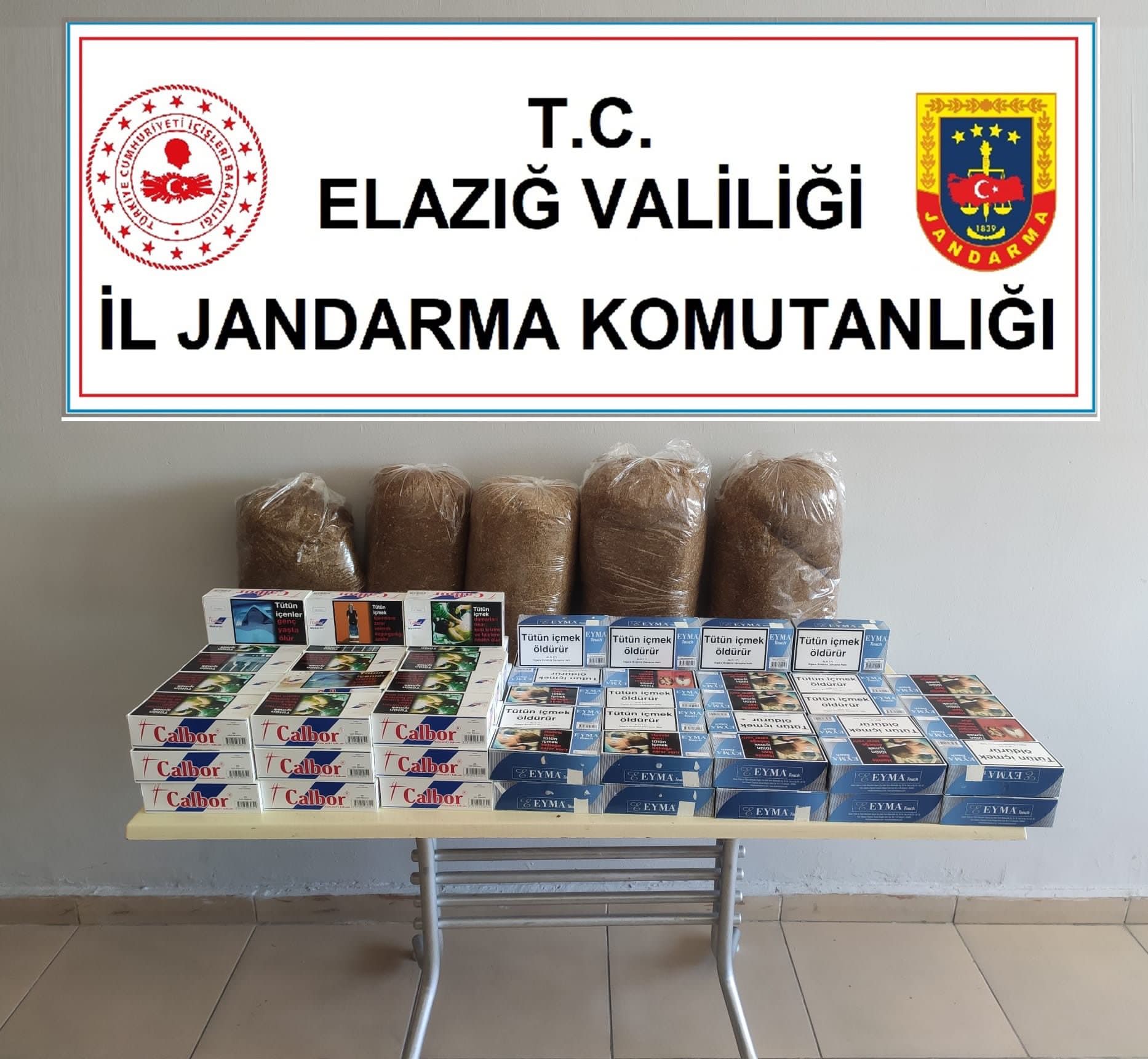 JANDARMADAN KAÇAK SİGARA OPERASYONU