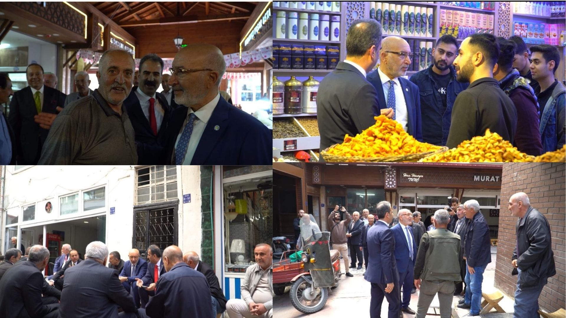 KAPALI ÇARŞI ESNAFINDAN SÖNMEZ’E YOĞUN İLGİ “SİZİ MECLİSTE GÖRMEK İSTİYORUZ”