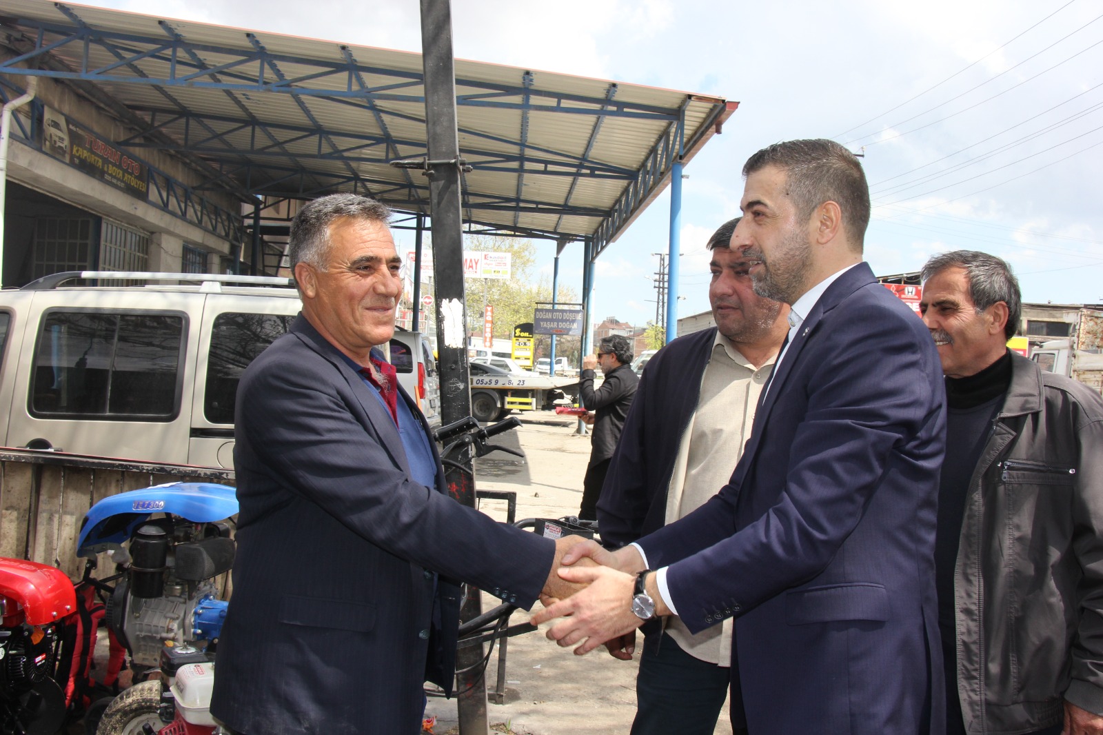 IŞIKVER, SANAYİ BÖLGESİ ESNAFLARINI UNUTMADI “ Esnafımın Derdi, Benim Derdimdir”