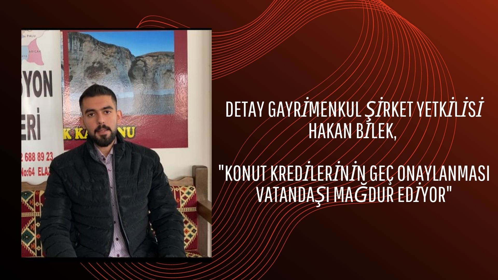 BİLEK, “KONUT KREDİLERİNİN GEÇ ONAYLANMASI VATANDAŞI MAĞDUR EDİYOR”