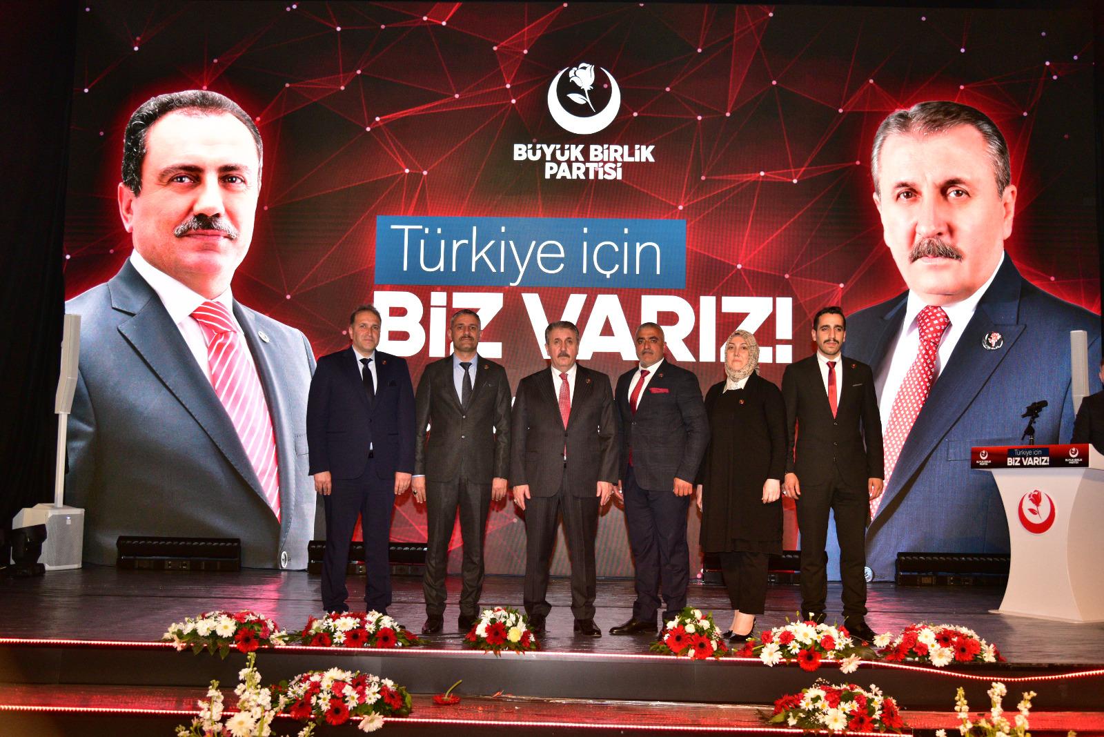 BBP ADAY TANITIM TOPLANTISINDA ELAZIĞ ADAYI ÖMER ERTAN SALONDAN BÜYÜK ALKIŞ ALDI