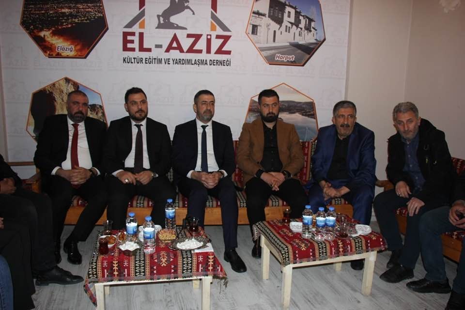 MHP ELAZIĞ MİLLETVEKİLİ ADAYI IŞIKVER, EL- AZİZ KÜLTÜR EĞİTİM VE YARDIMLAŞMA DERNEĞİ’Nİ ZİYARET ETTİ