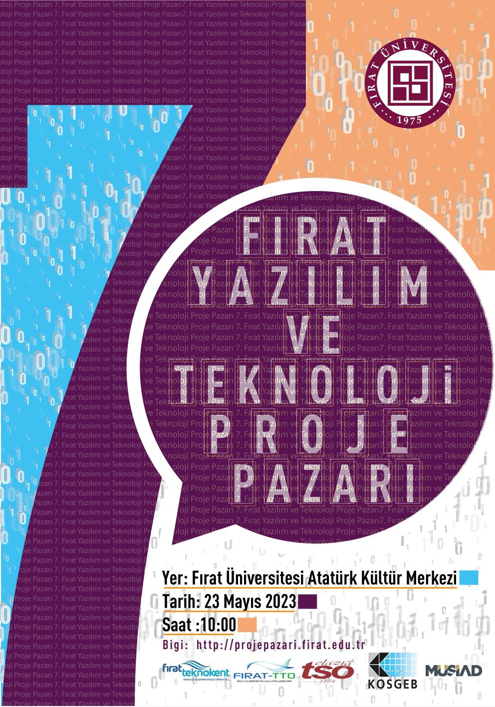FIRAT ÜNİVERSİTESİ’NDE 7. FIRAT YAZILIM VE TEKNOLOJİ PROJE PAZARI DÜZENLENECEK