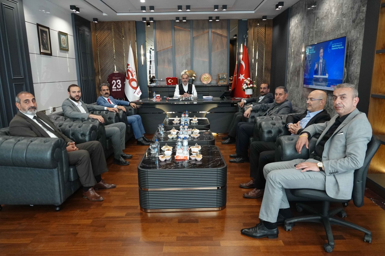 İYİ Parti Heyeti’nden Başkan Alan’a Ziyaret