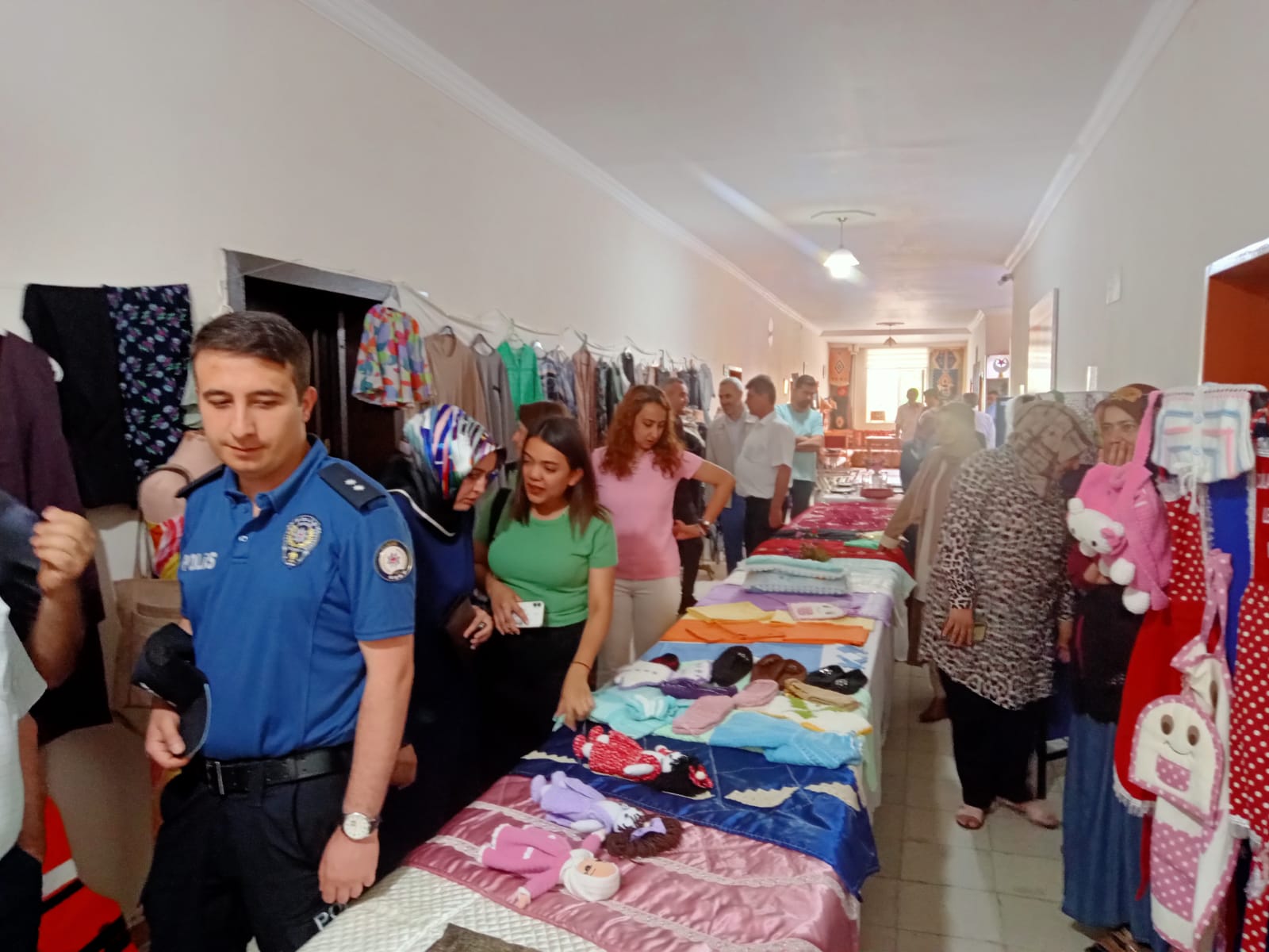 KEBAN HALK EĞİTİM ÖĞRENCİLERİNİN ÜRÜNLERİ SEGİLENDİ