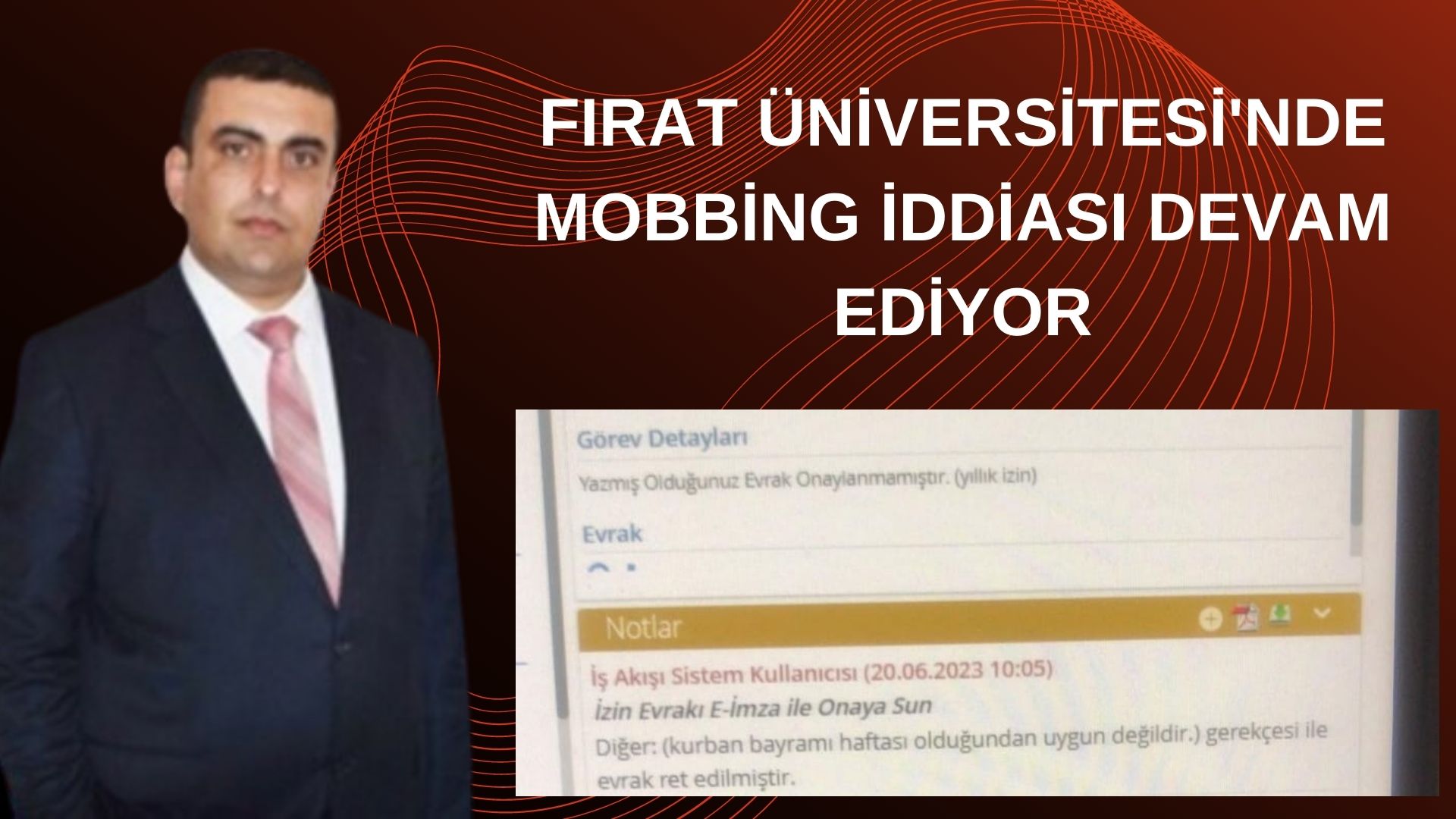 ELAZIĞ FIRAT ÜNİVERSİTESİ HASTANESİ’NDE  MOBBİNG İDDİALARI DEVAM EDİYOR!