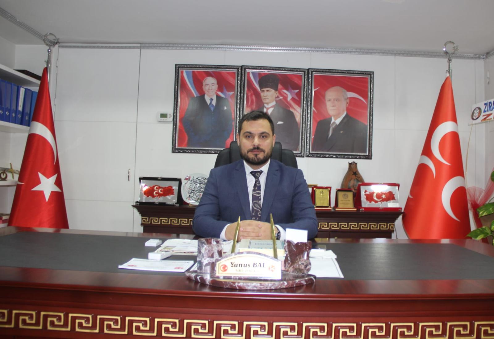 MHP İL BAŞKANI YUNUS BAL’IN “30 AĞUSTOS ZAFER BAYRAMI“ MESAJI