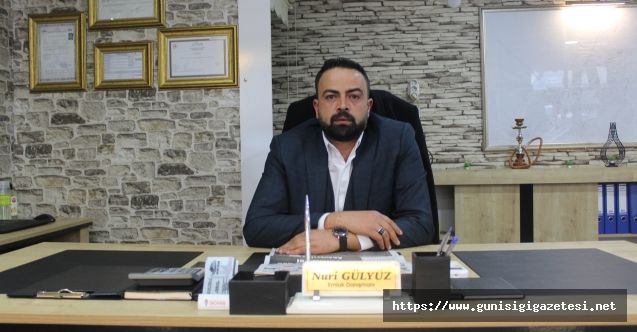 BAŞKAN GÜLYÜZ’DEN MESLEKTAŞLARINA ÖNERİ!