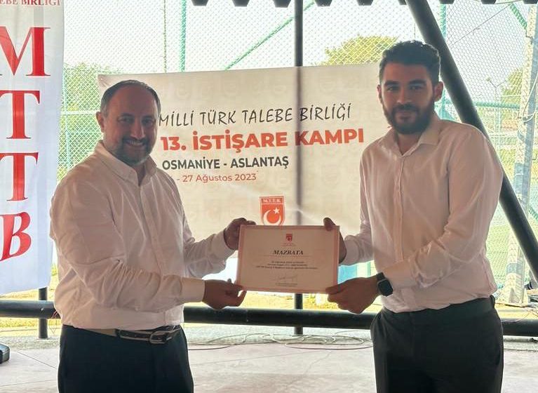 MİLLİ TÜRK TALEBE BİRLİĞİ ELAZIĞ İL BAŞKANLIĞINA AHMET EZBET ATANDI.