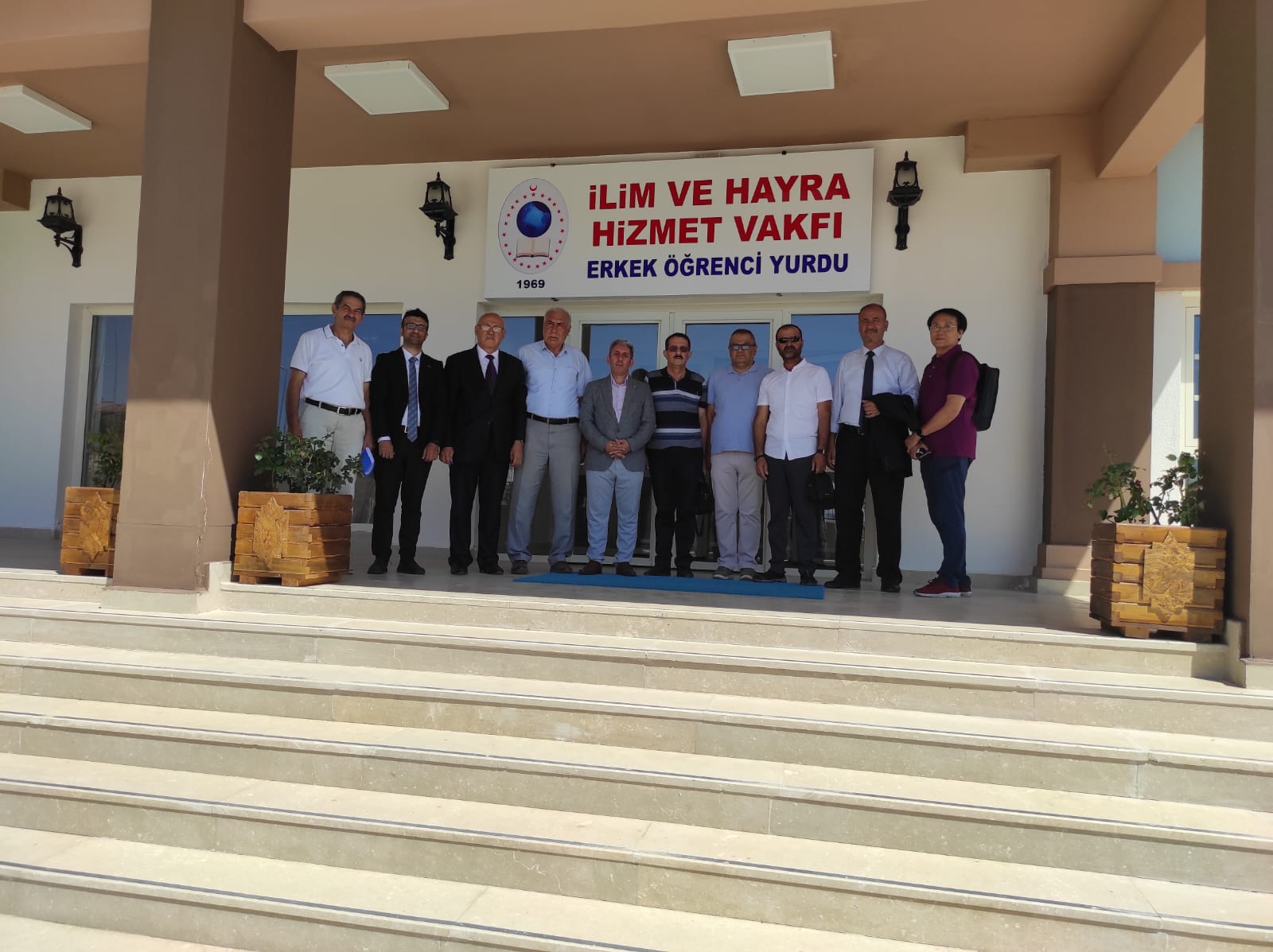 Elazığ STK Platformu İlim ve Hayra Hizmet Vakfı’nın Elazığ Zafran’da hizmete açtığı Öğrenci Yurdunu Ziyaret Etti