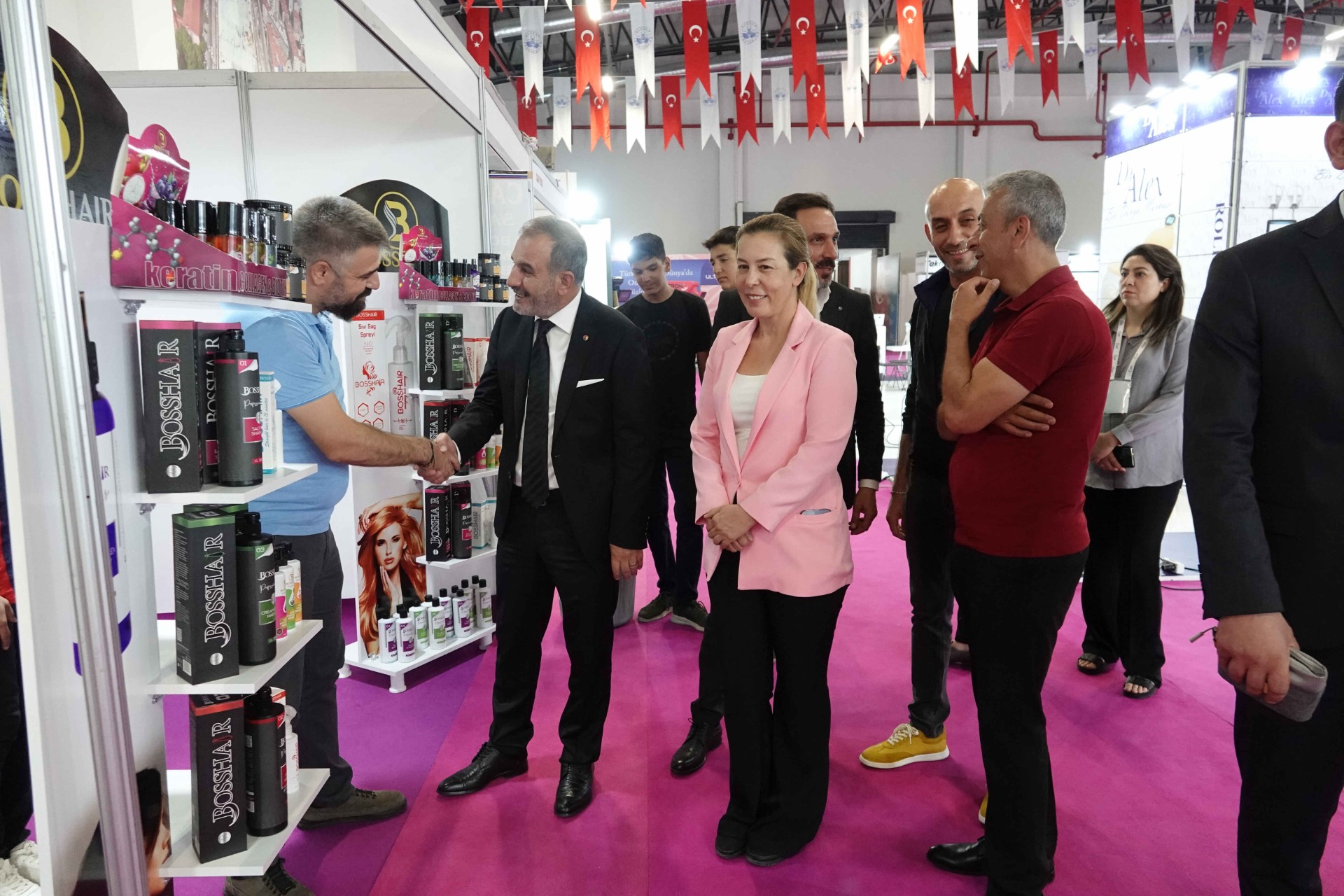 Elazığ TSO Heyeti Güzellik ve Kişisel Bakım Fuarına katıldı