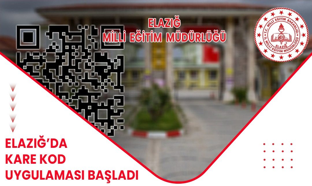 ELAZIĞ’DA KAREKOD UYGULAMASI BAŞLADI