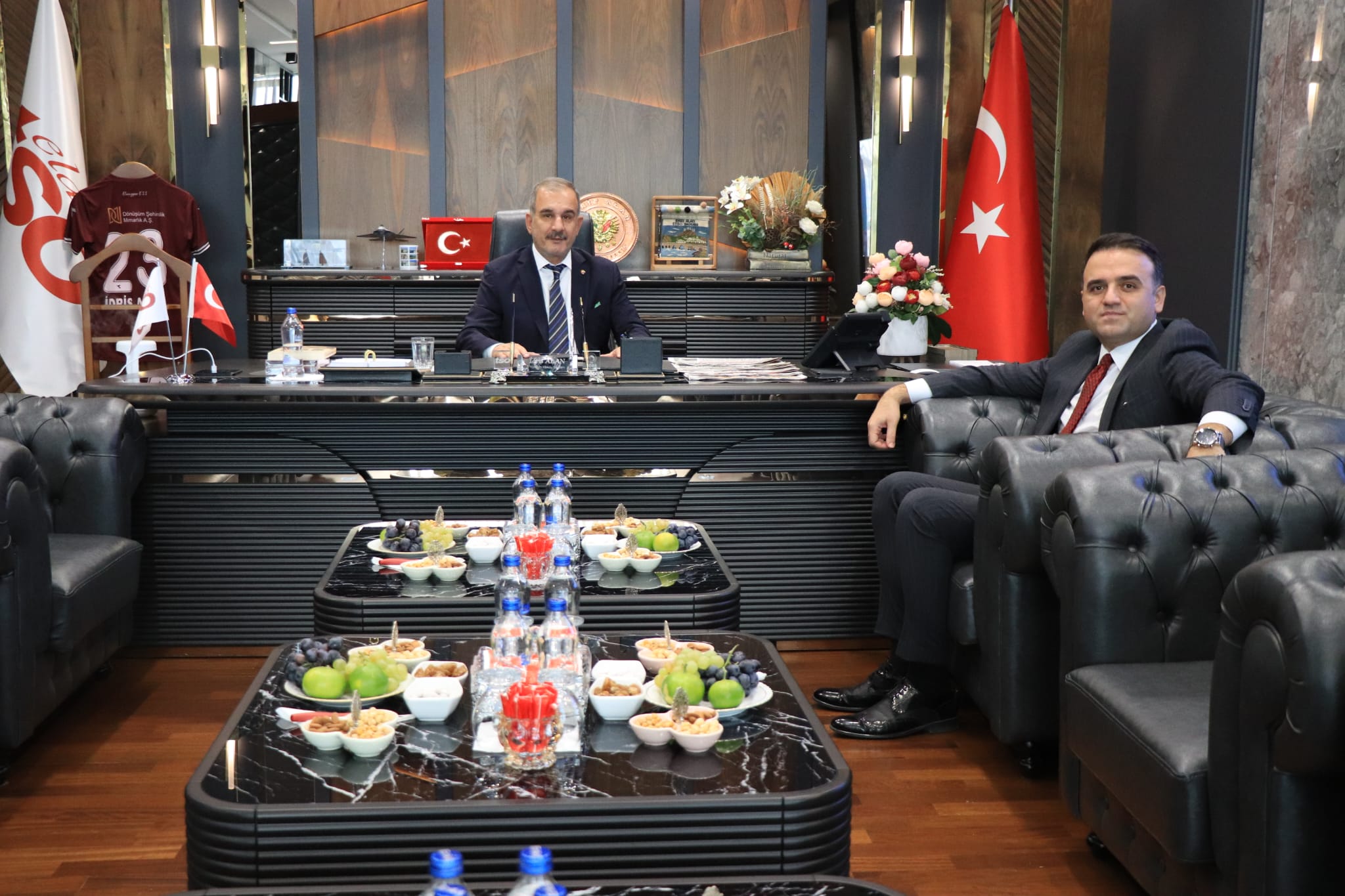 Cumhuriyet Başsavcısı Yeğin’den Başkan Alan’a ziyaret