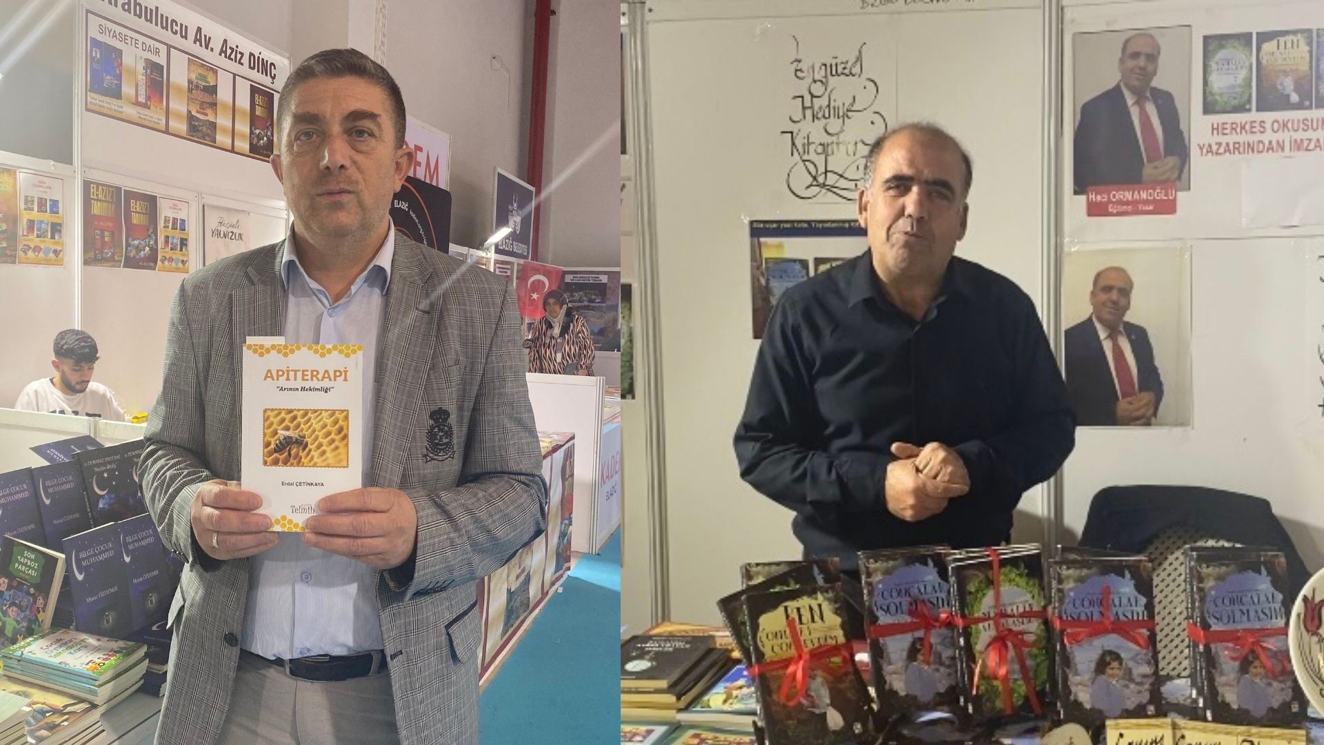ELAZIĞLI YAZARLAR “ KİTAP FUARLARINDA SON DERECE COŞKULU ANLAR YAŞANIYOR”
