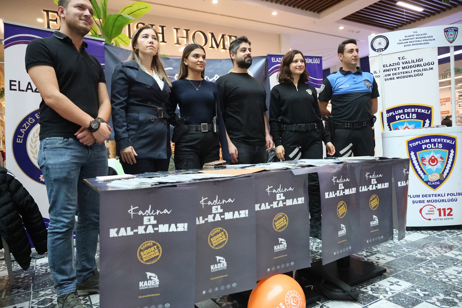 Elazığ’da  Kadına Yönelik Şiddetle Mücadele Günü dolayısıyla etkinlik düzenlendi.