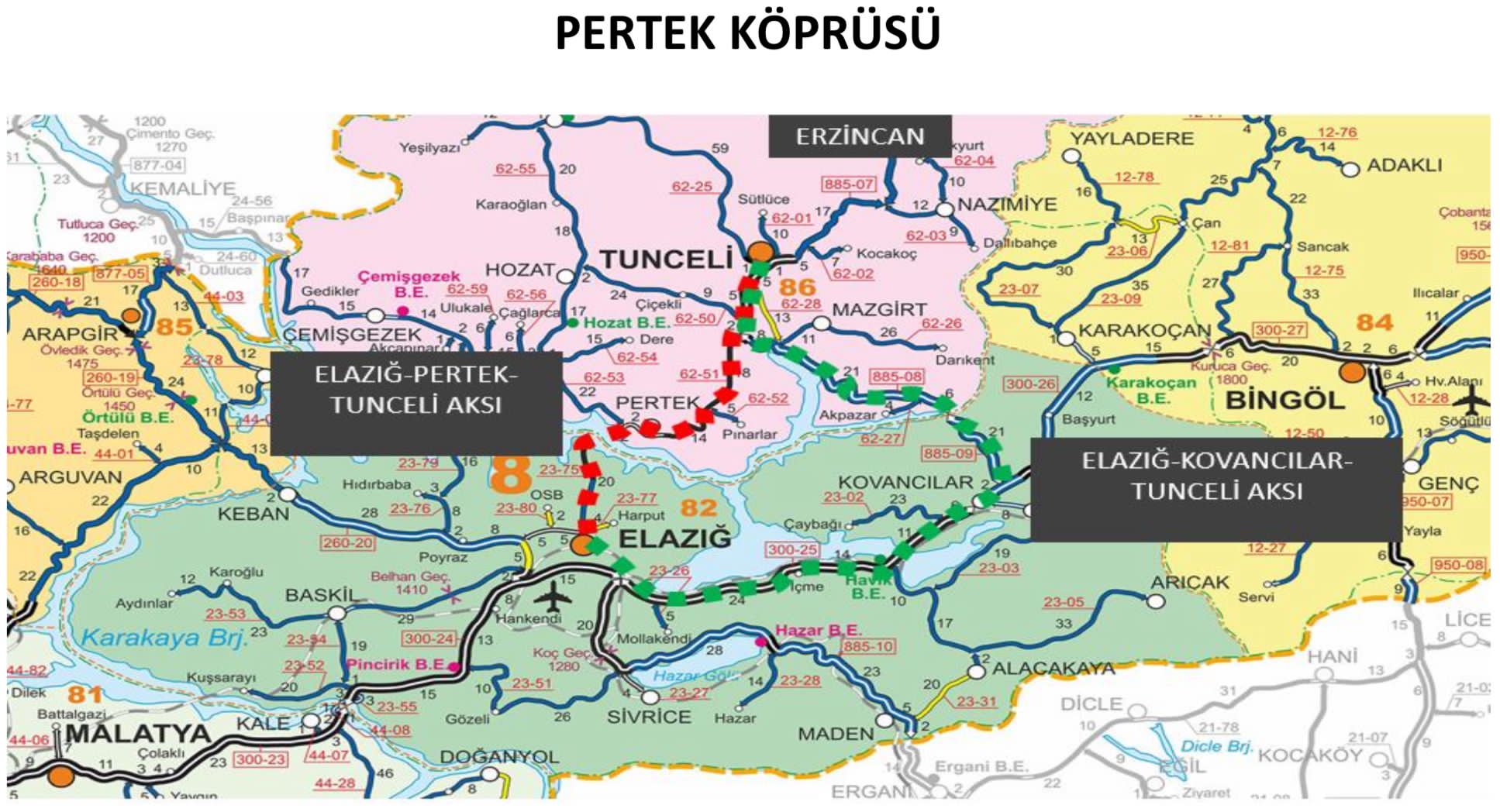 Pertek Köprüsünün Proje İhale Süreci Başladı