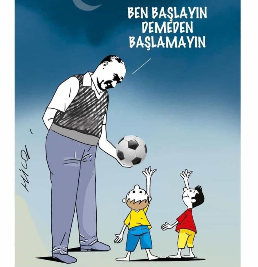 ATATÜRK BAŞLAYIN DEMEDEN BAŞLAMAZDI O MAÇ..ÖYLE DE OLDU….