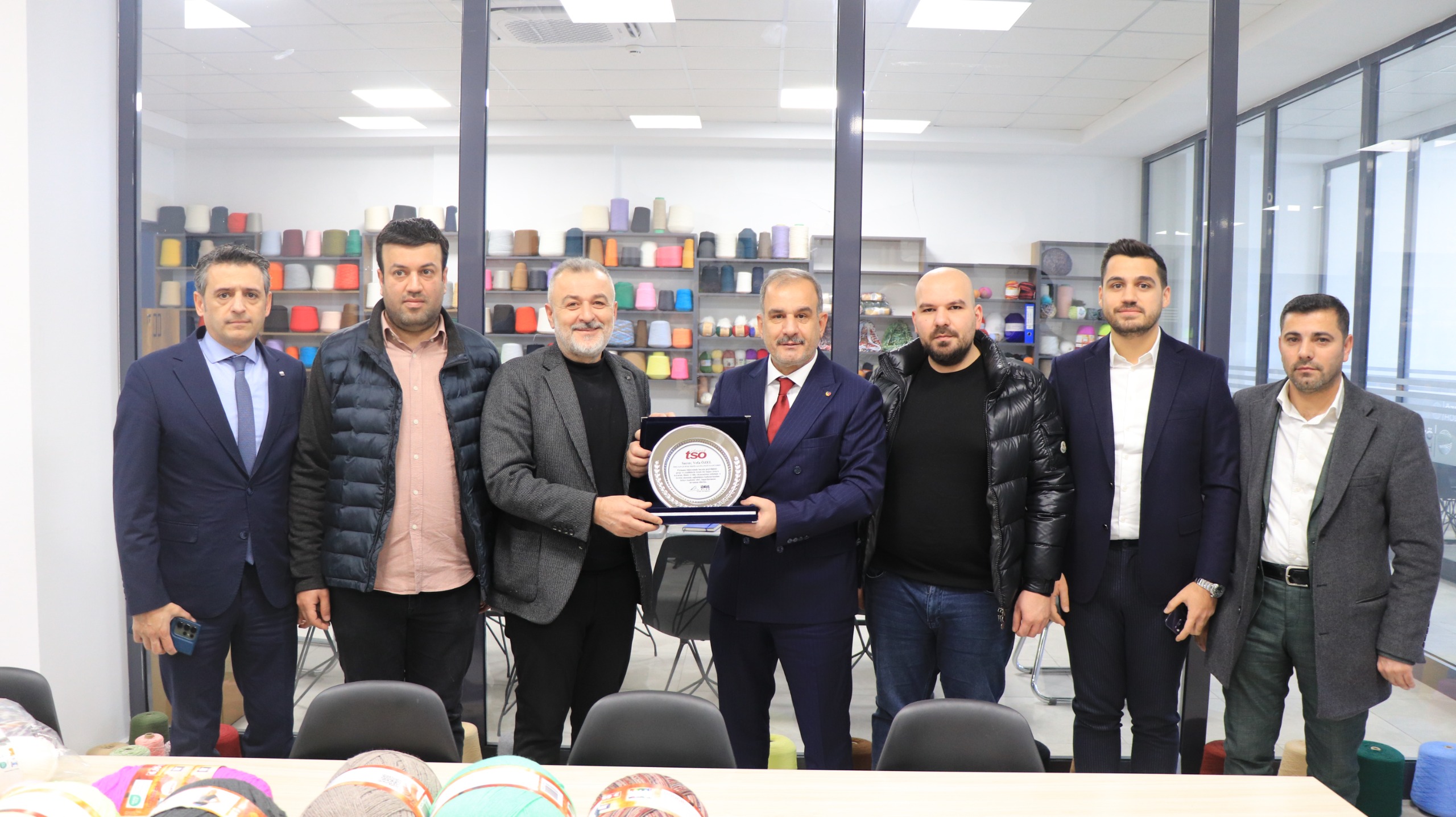 ETSO BAŞKANI ALAN’DAN OSB’YE ZİYARET