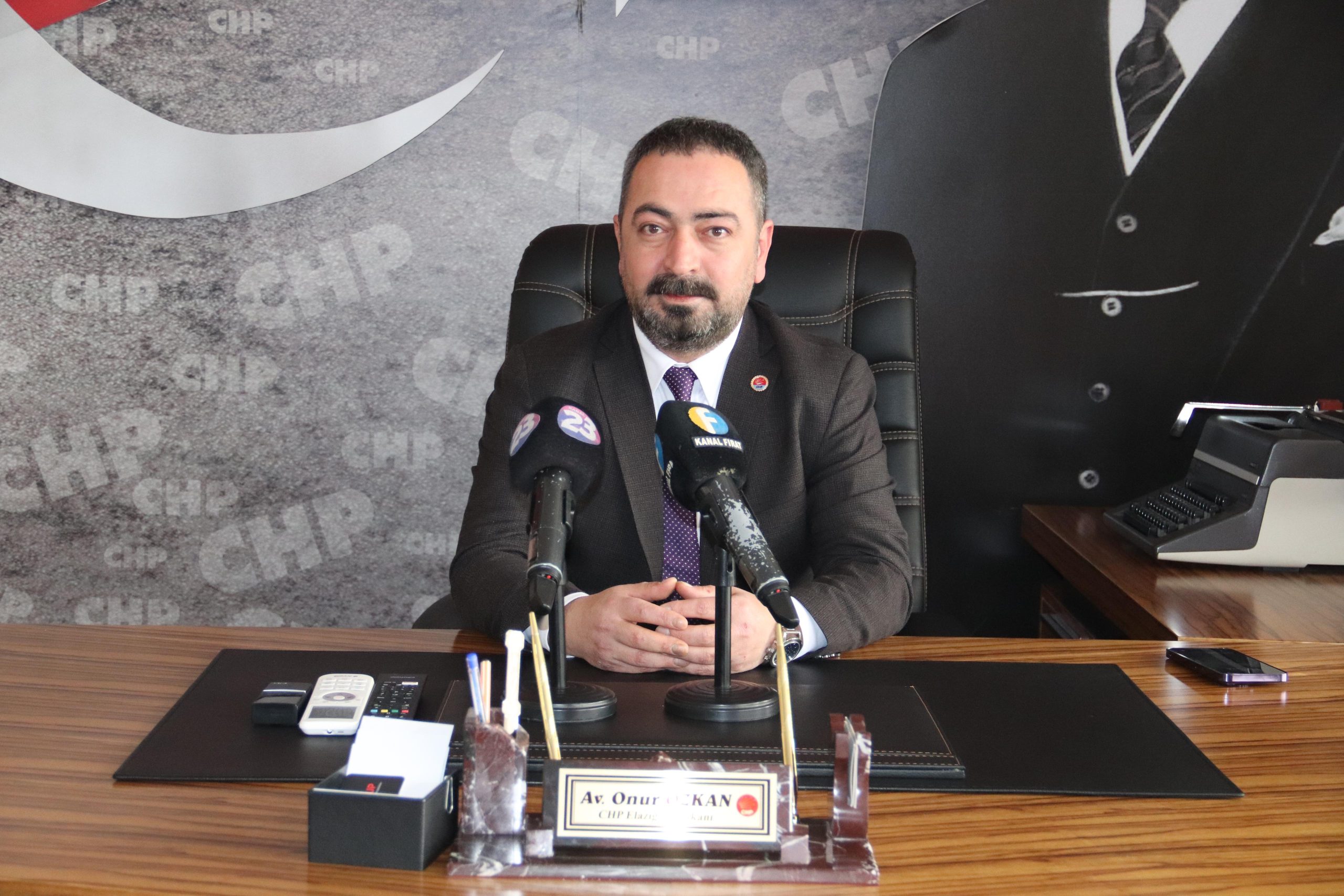 İL BAŞKANI ÖZKAN: BU KONUDA ASLA TAVİZ VERMEYECEĞİZ