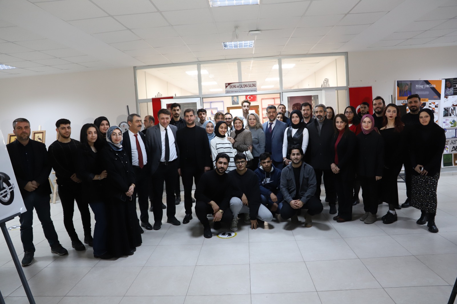 FIRAT ÜNİVERSİTESİ TEKNİK BİLİMLER MYO’DA “TASARIM ÜRÜNLERİ SERGİSİ VE OKUMA SALONUNUN” AÇILIŞI YAPILDI