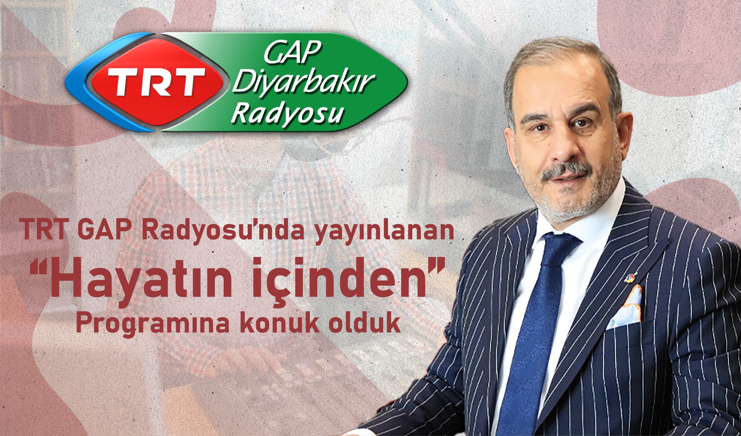 BAŞKAN ALAN, TRT GAP RADYOSUNA KONUK OLDU