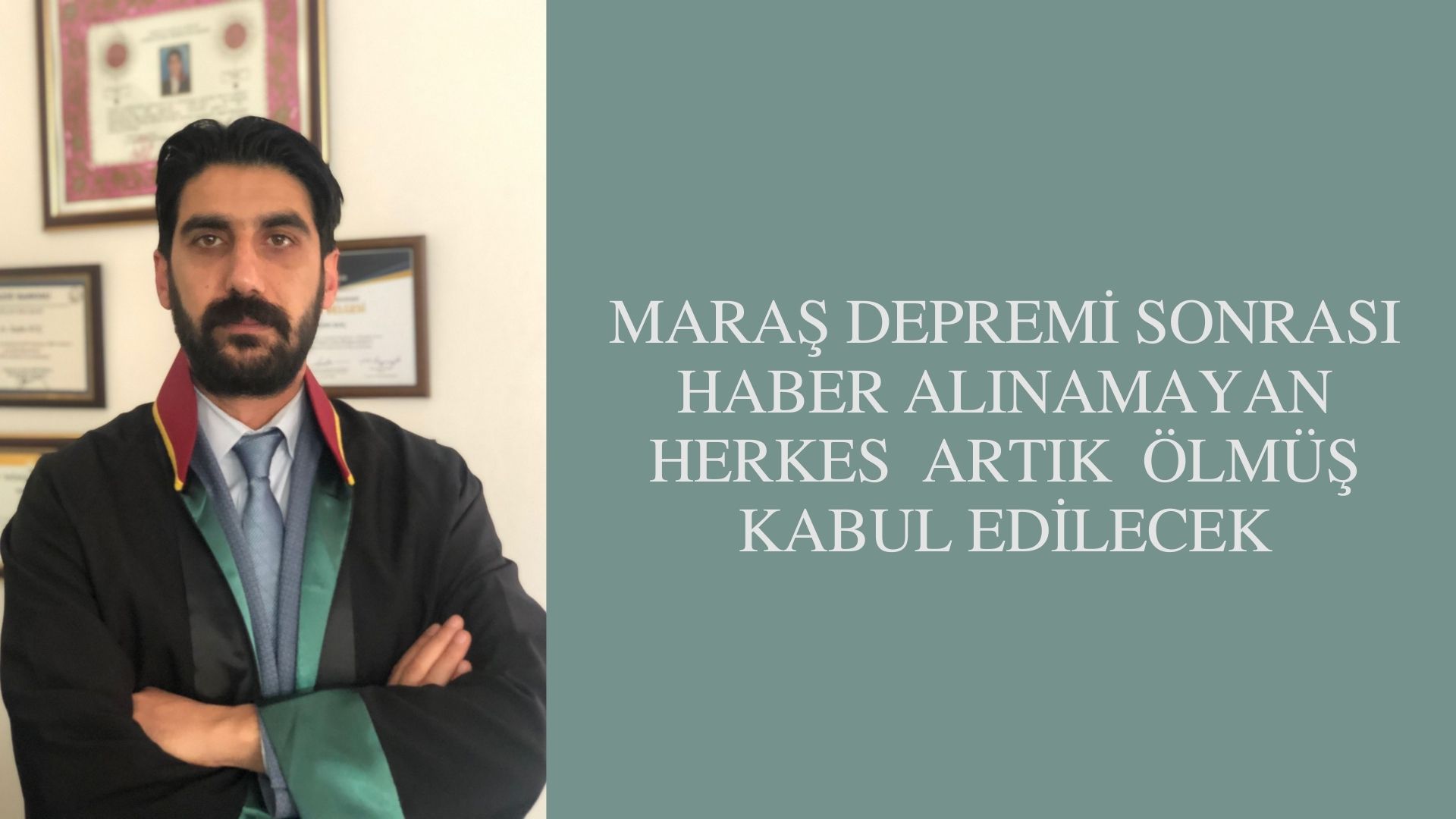 MARAŞ DEPREMİ SONRASI HABER ALINAMAYAN HERKES  ARTIK  ÖLMÜŞ KABUL EDİLECEK