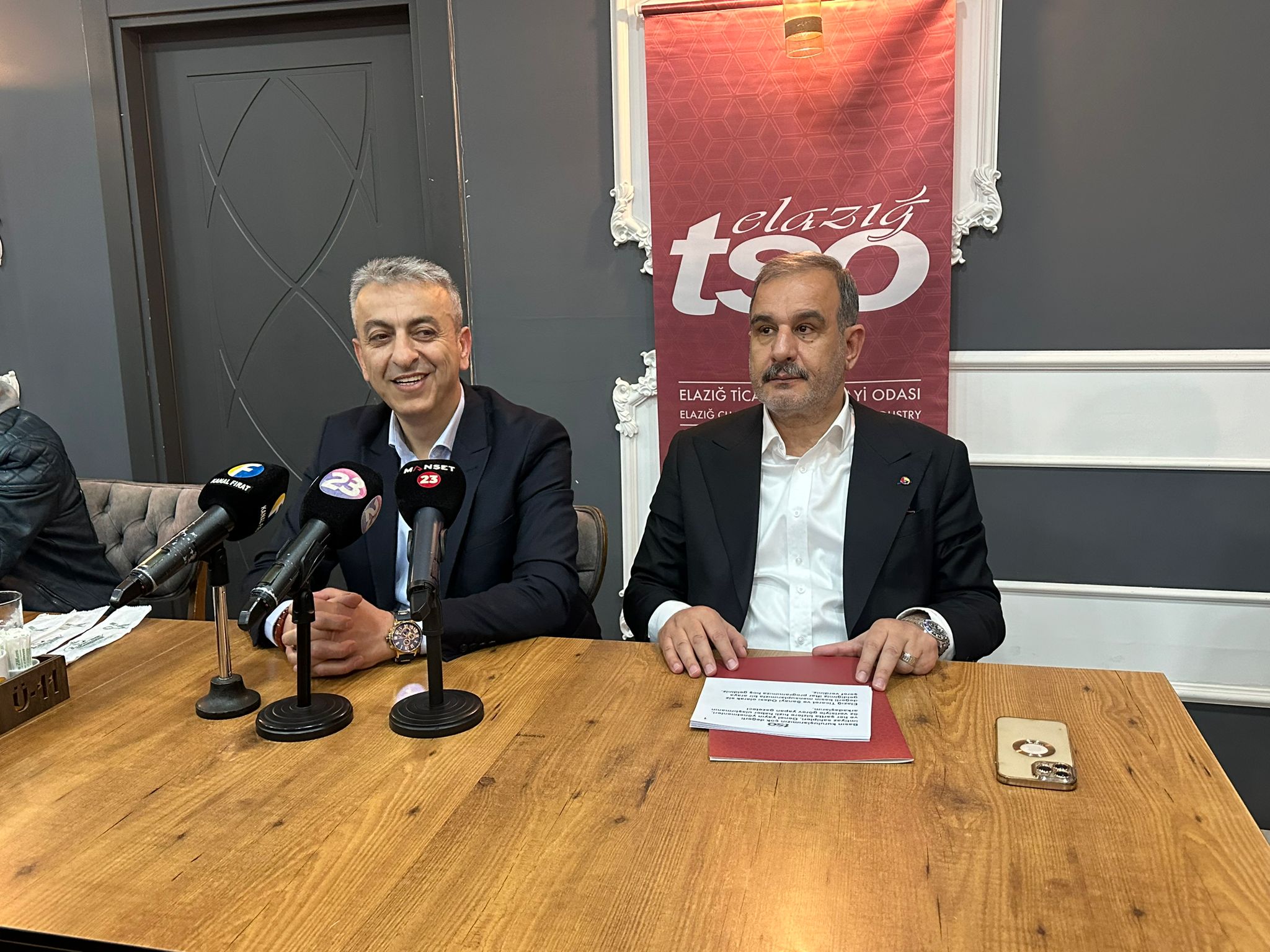 ELAZIĞ TİCARET VE SANAYİ ODASI ELAZIĞ BASINI İLE İFTARDA BULUŞTU