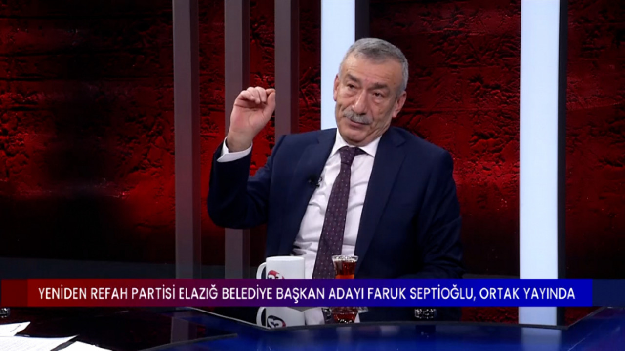 YENİDEN REFAH PARTİSİ GENEL BAŞKANI ERBAKAN CANLI YAYINDA ELAZIĞLILARA SESLENDİ