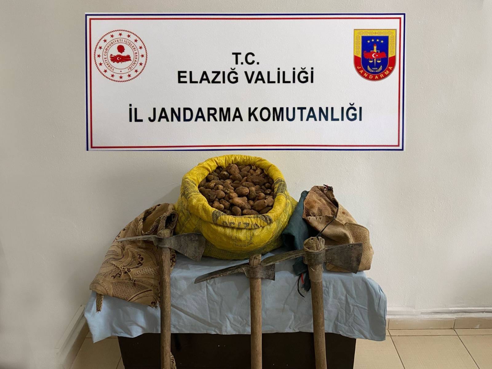 Elazığ’da 30 Kilogram Salep Bitkisine El Konuldu ELAZIĞ