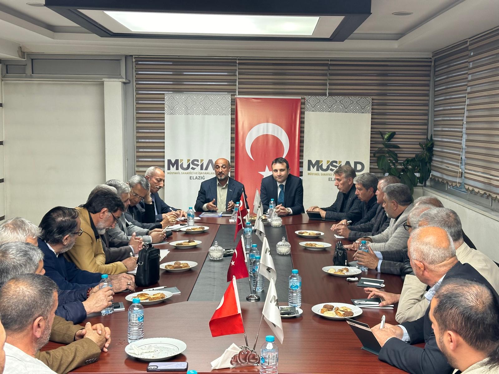 MÜSİAD ELAZIĞ ŞUBE BAŞKANI GÜRKAN; “ARANILAN NİTELİKLİ ELEMANLAR İLE SEKTÖRLERİMİZE ÖNEMLİ KATKI SUNACAĞIZ”