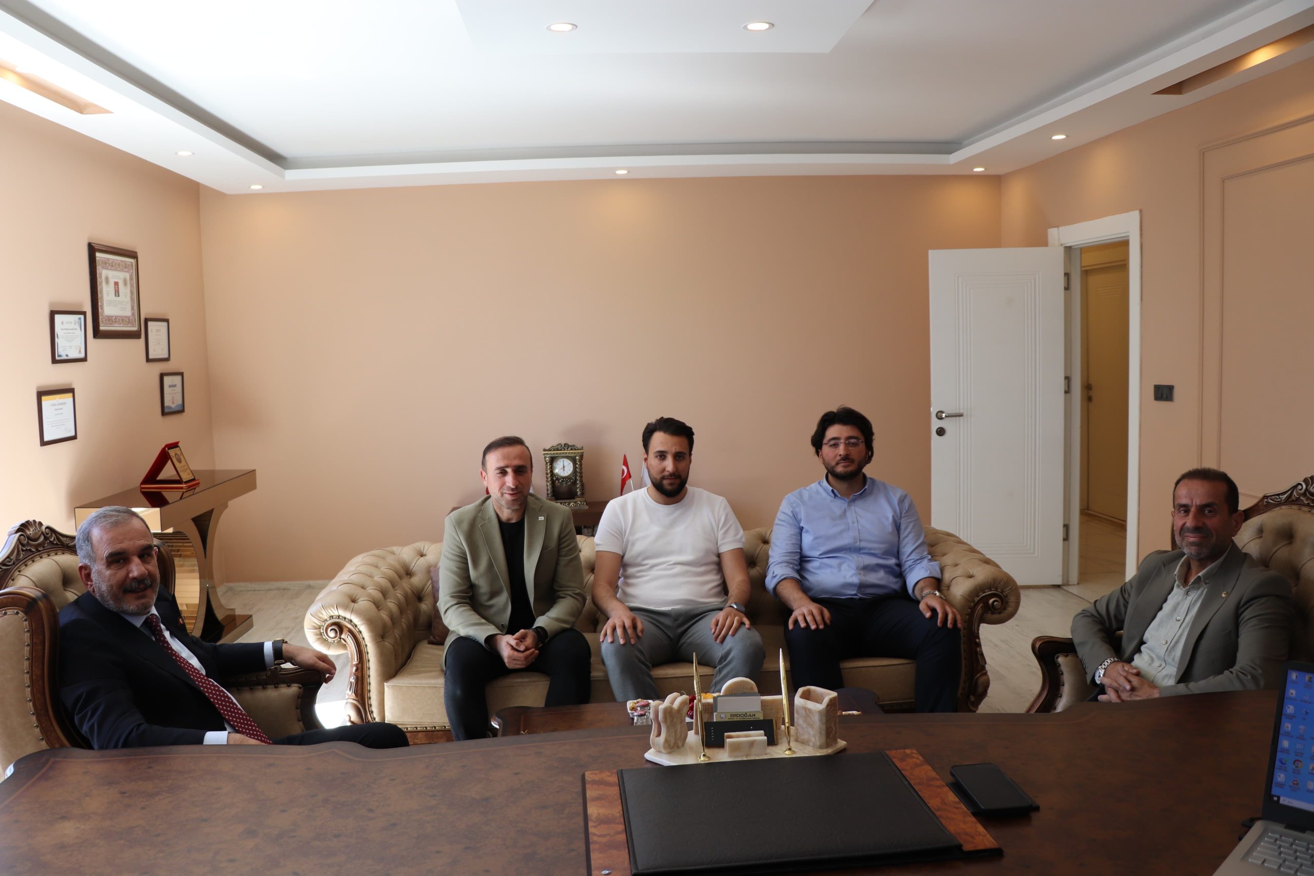 BAŞKAN ALAN’DAN ELSAD’A ZİYARET
