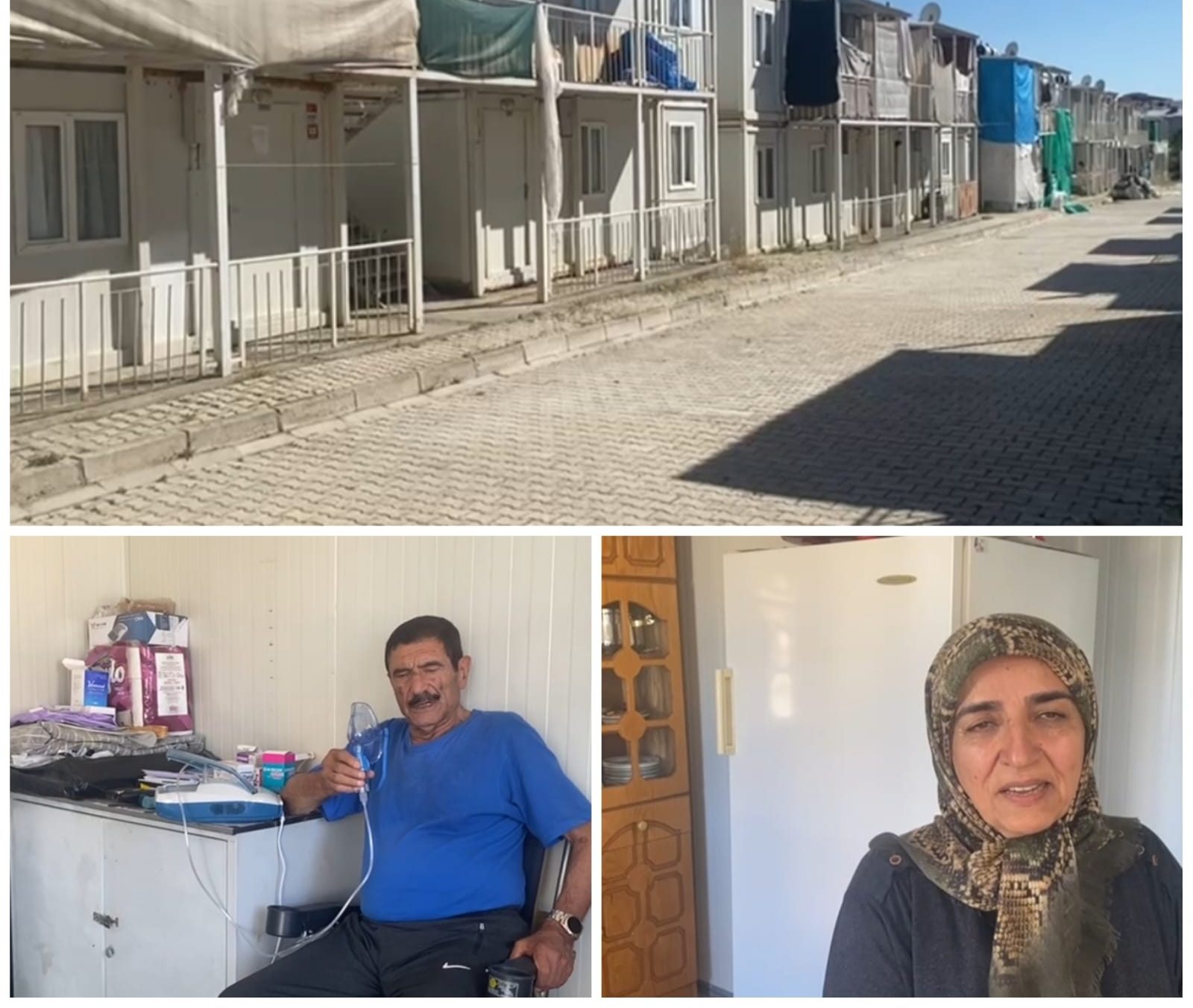 Konteyner kentte yaşayan vatandaşlar tepkili : ‘Eskiden de kiracıydınız dediler. Önceki halimizi bıraktılar mı?