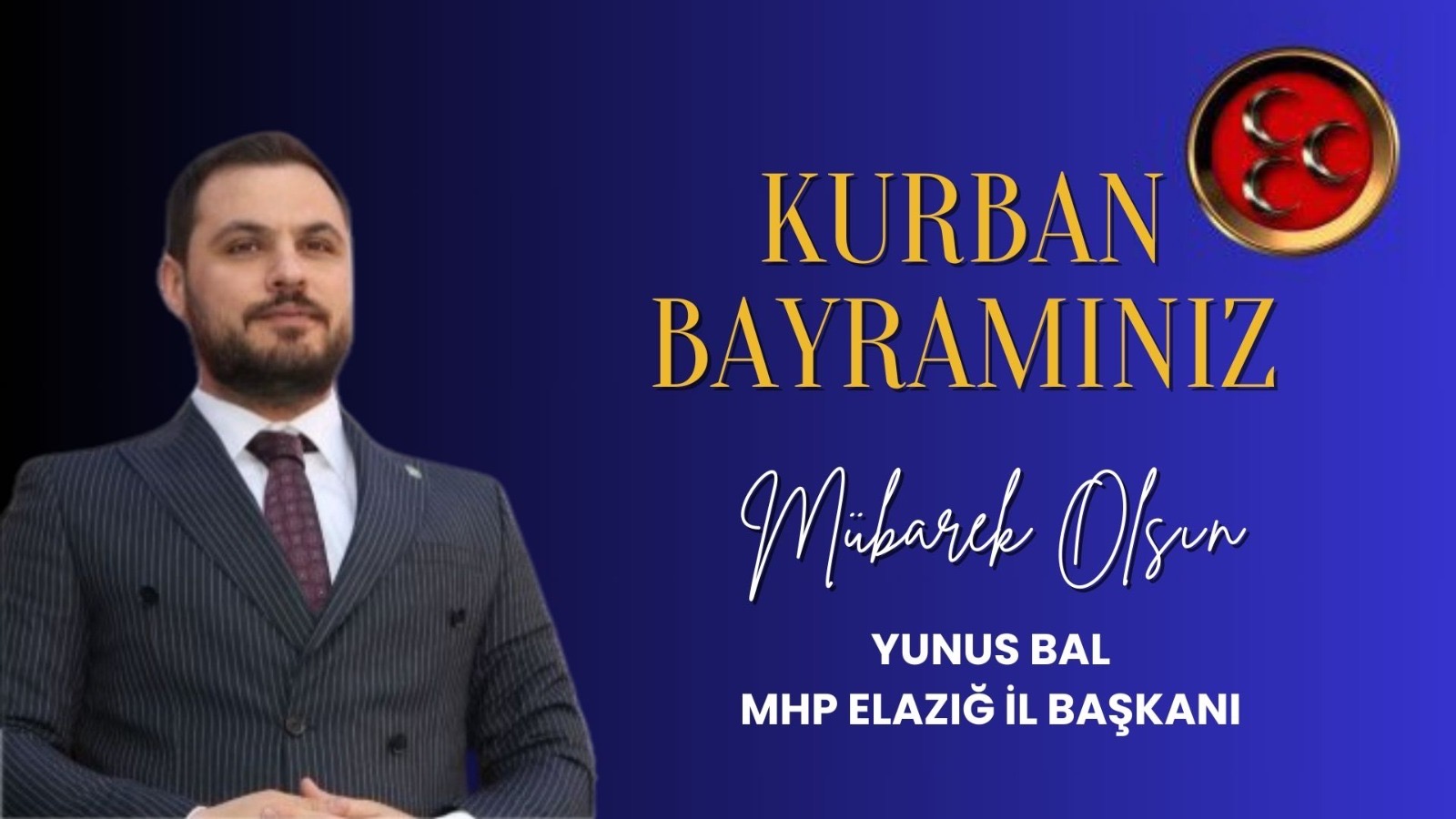 MHP ELAZIĞ İL BAŞKANI YUNUS BAL
